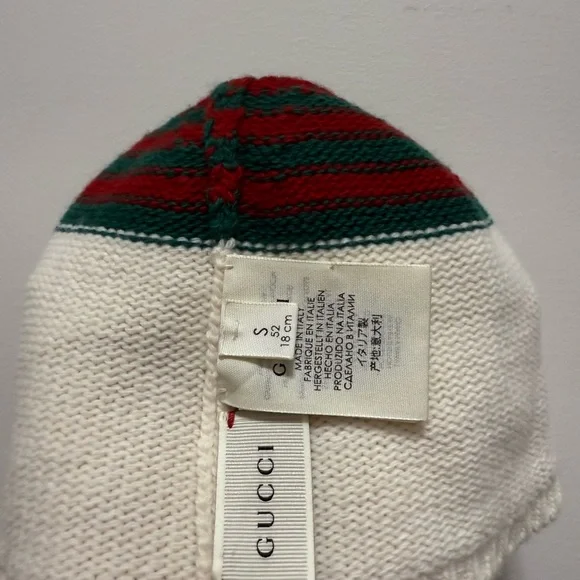 Gucci Striped Knit Beanie